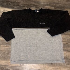 QUECHUA Mens Y2K style wool sweater- XL